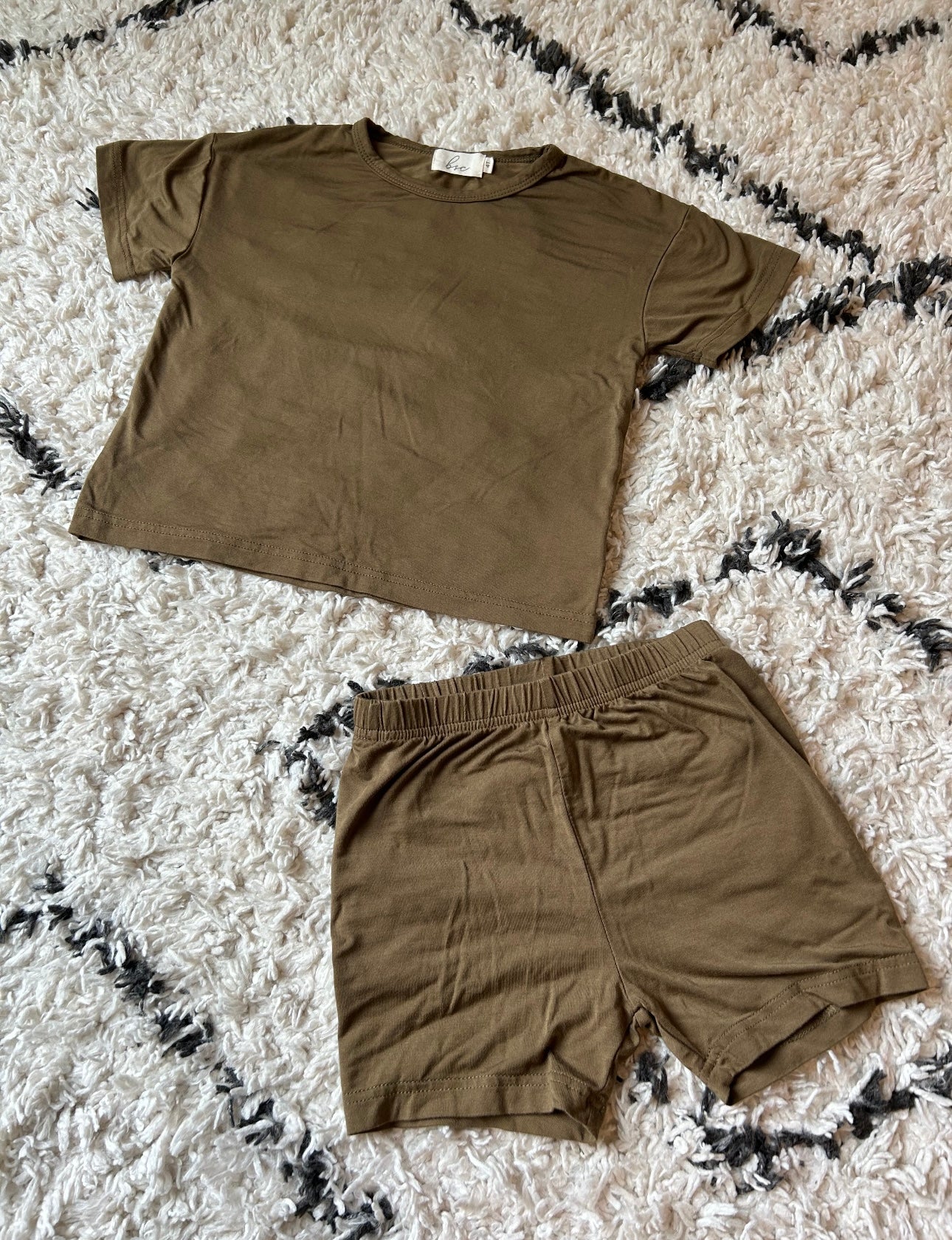 Bamboo T-Shirt & Short Set