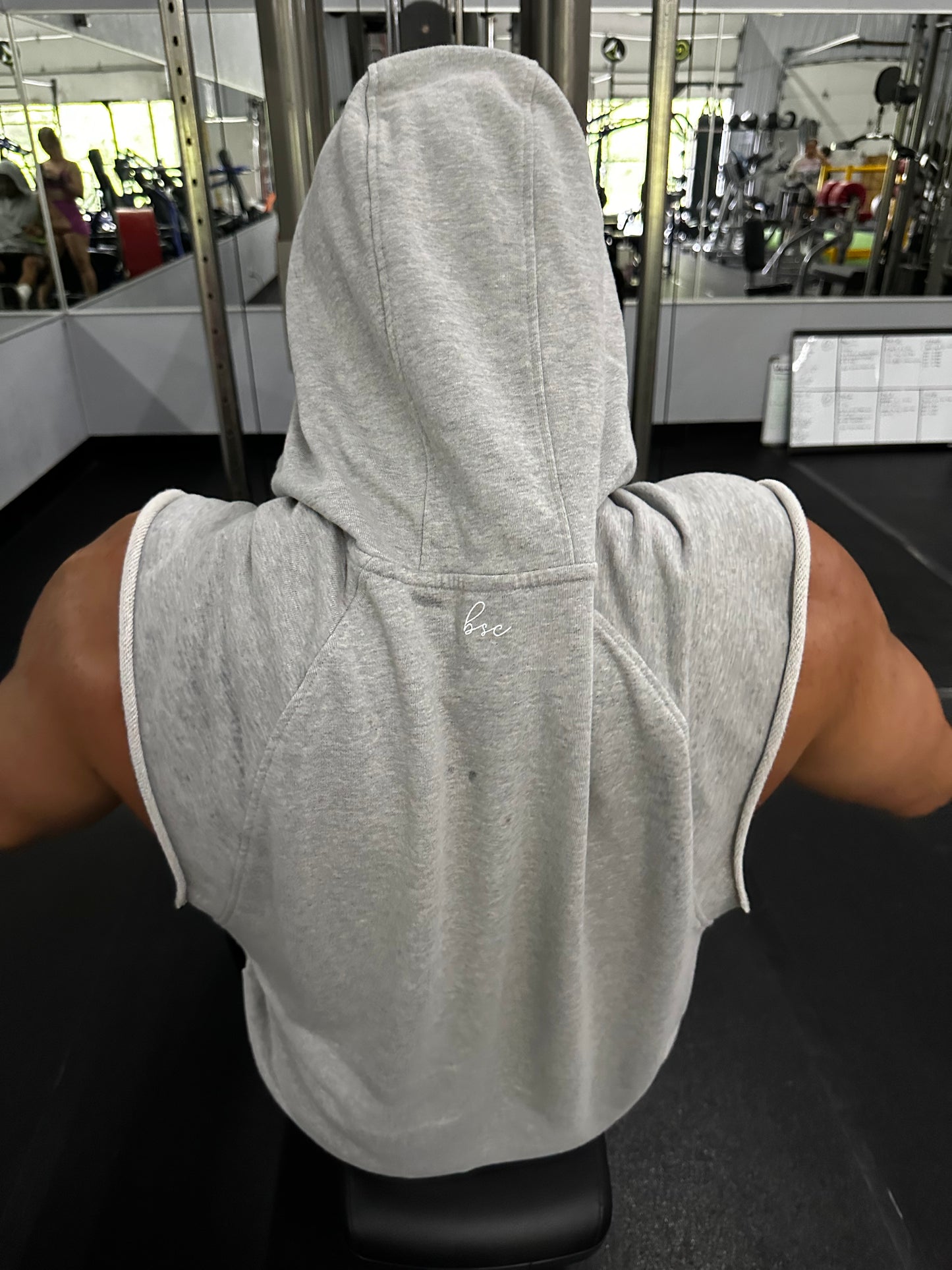 Men's Stealth Sleeveless Hoodie