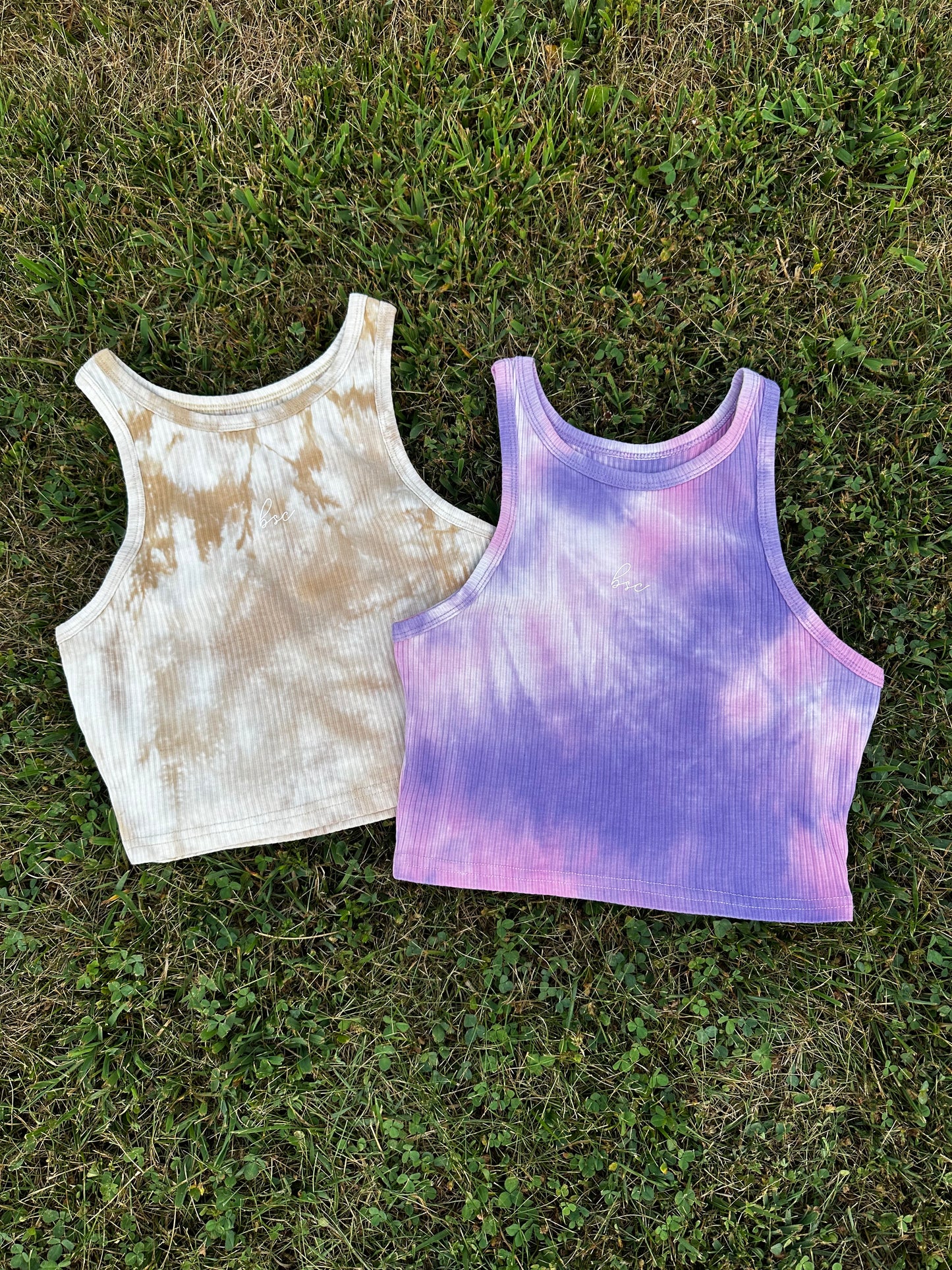 Tie Dye Ribbed Tank